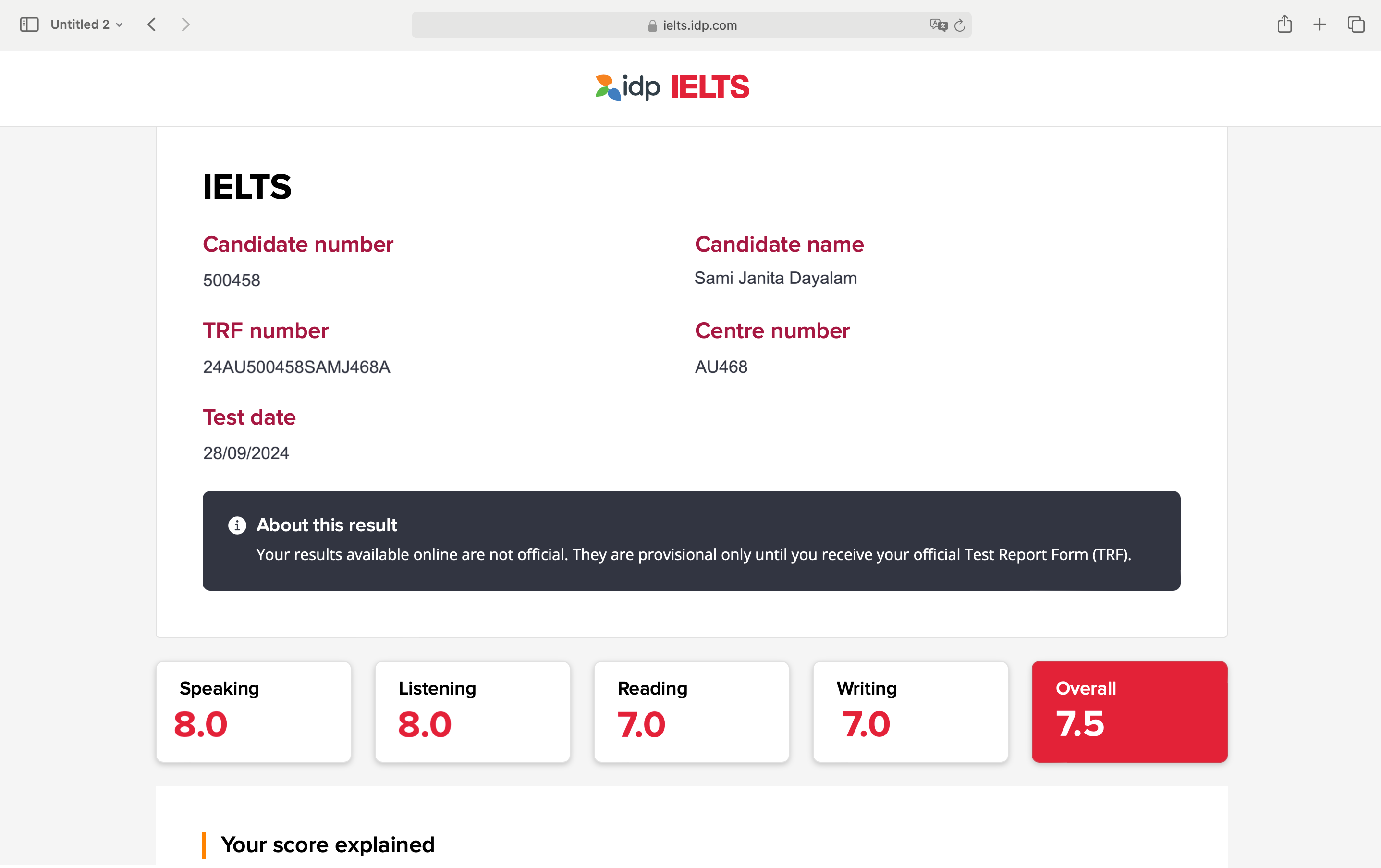 IELTS 